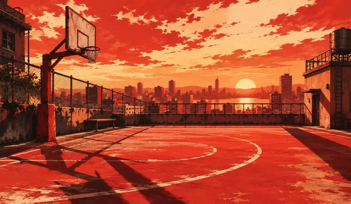 热血漫改 街区街景 3d漫画 热血漫改 街区街景插画