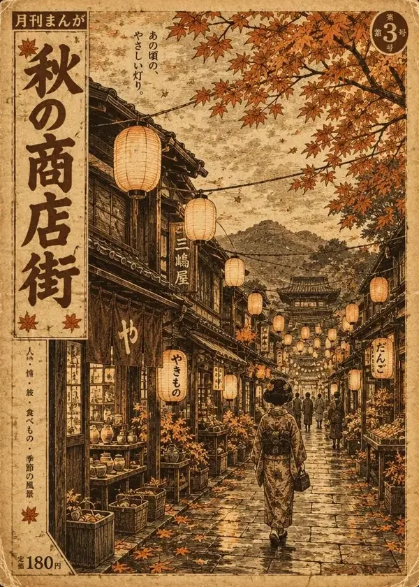 长街灯语 经典漫画 3d漫画 长街灯语 封面图